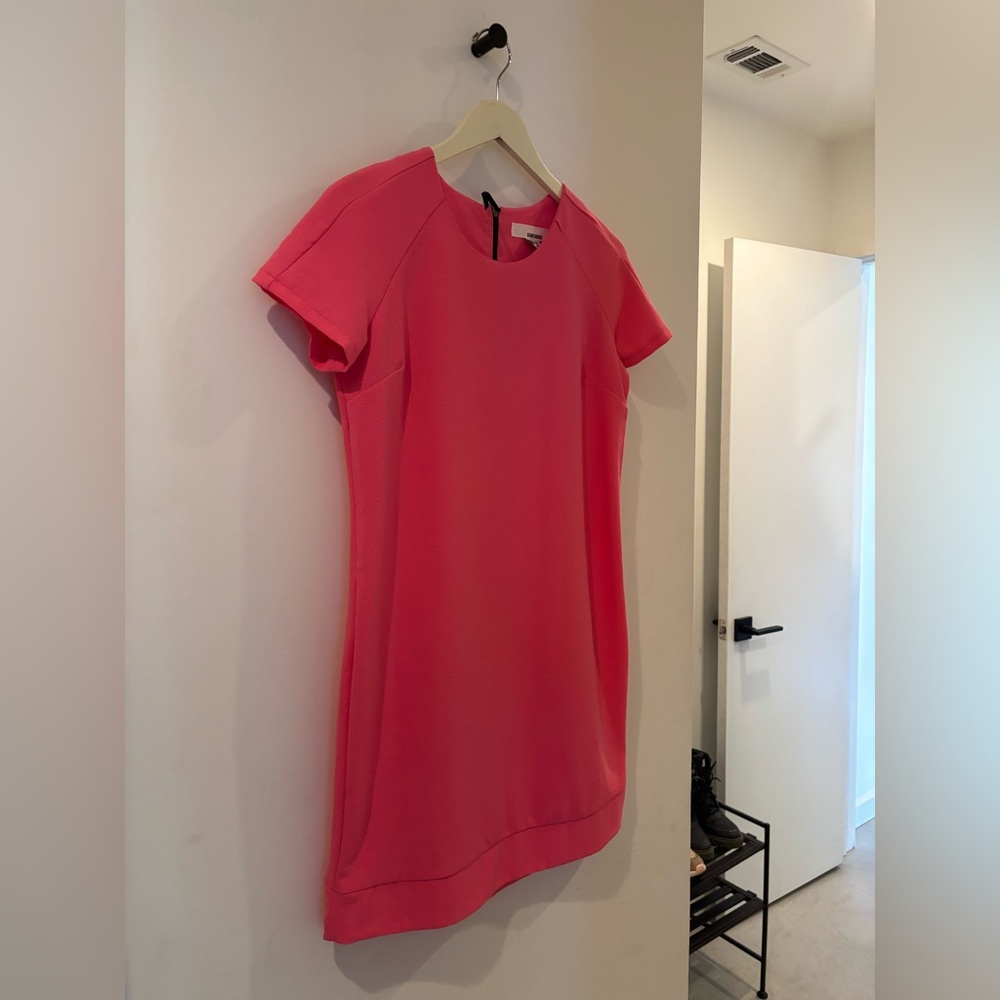 Hot Pink Shift Dress